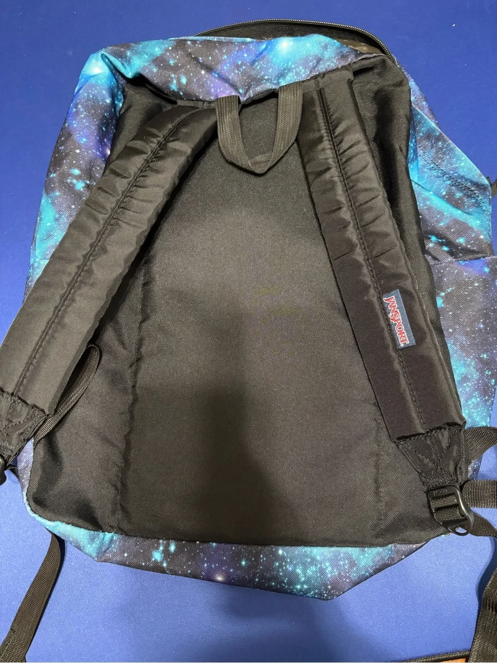 Jansport Galaxy Print Teal/Black Backpack